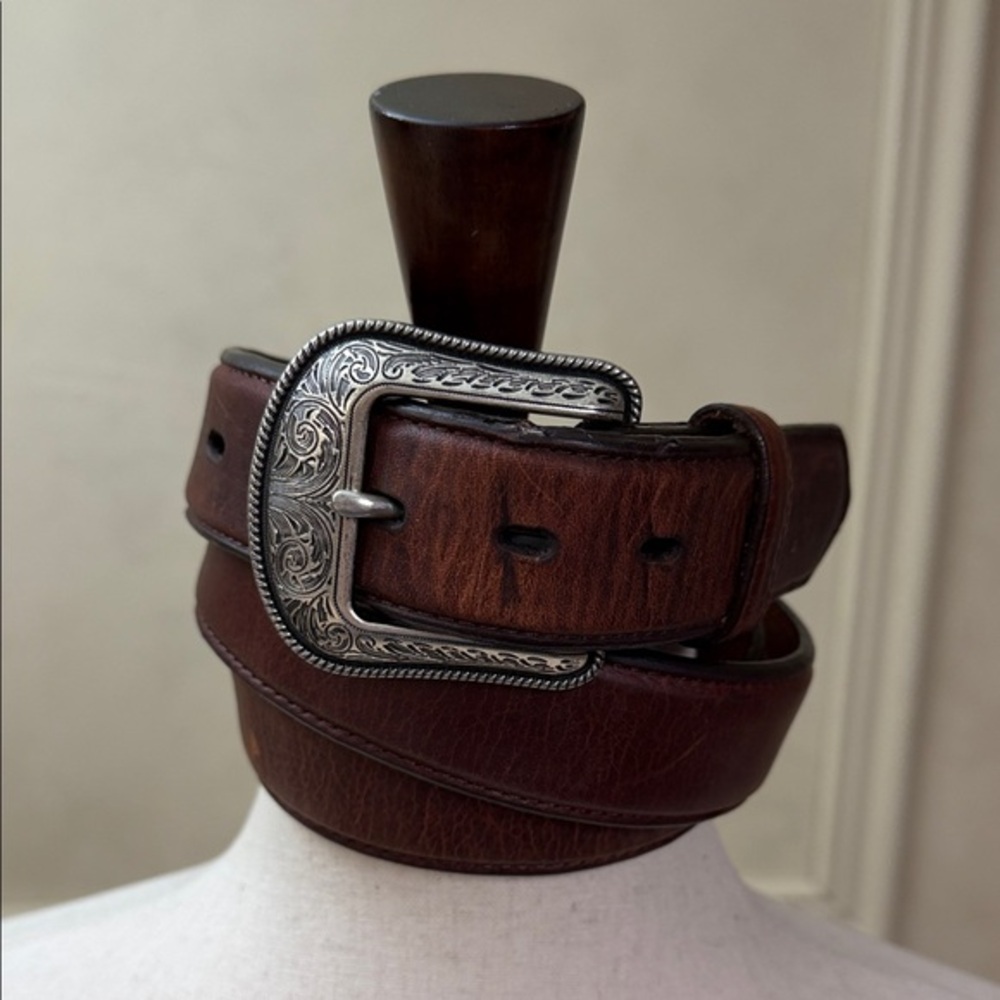 3D BELT CO MEN'S GENUINE LEATHER BELT